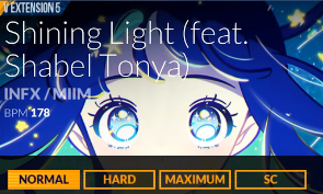 《djmax致敬v》shining light(feat.shabel tonya)